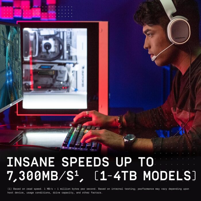 WD_BLACK 2TB SN850X NVMe Internal Gaming SSD- Gen4 PCIe, M.2 2280, - Image 4
