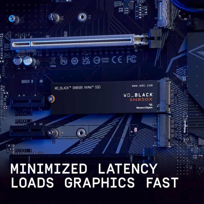 WD_BLACK 2TB SN850X NVMe Internal Gaming SSD- Gen4 PCIe, M.2 2280, - Image 2