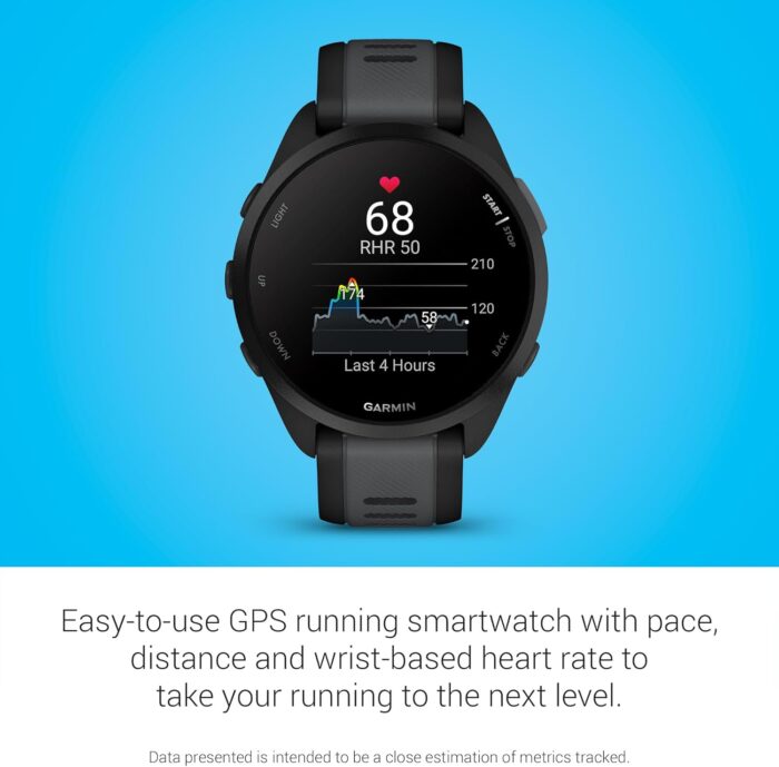 Garmin Forerunner 165, Running Smartwatch, Colorful AMOLED Display - Image 4