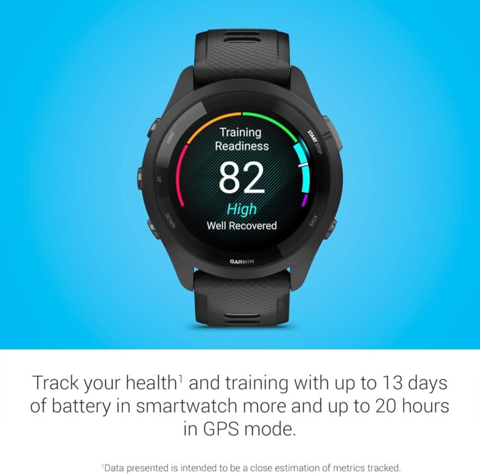Garmin Forerunner 265 Running Smartwatch, Colorful AMOLED Display - Image 3
