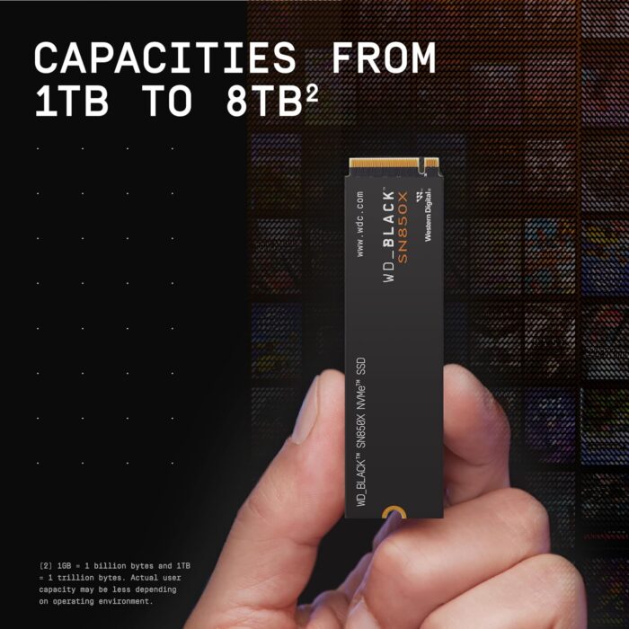 WD_BLACK 2TB SN850X NVMe Internal Gaming SSD- Gen4 PCIe, M.2 2280, - Image 3