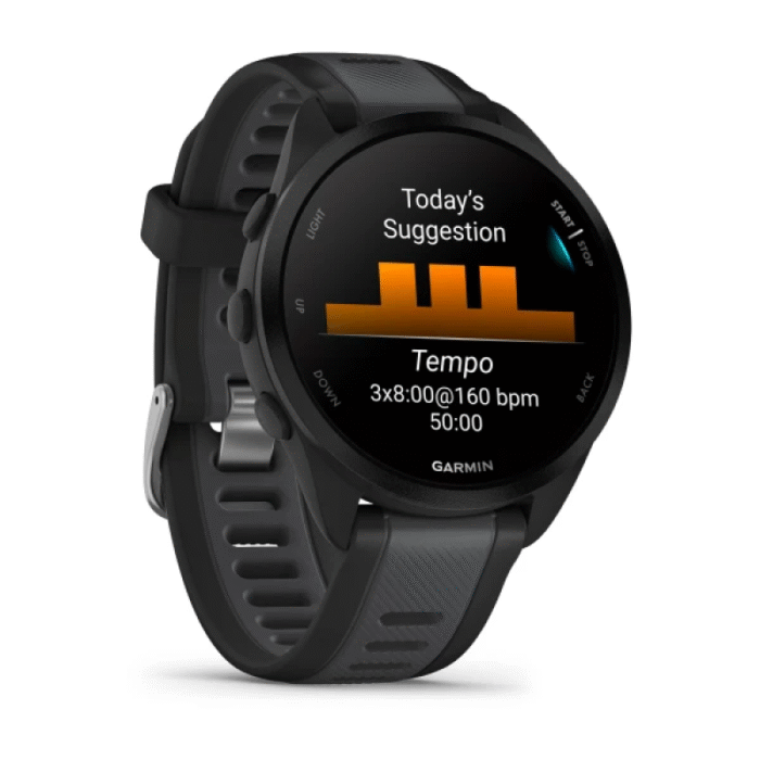 Garmin Forerunner 165, Running Smartwatch, Colorful AMOLED Display - Image 1